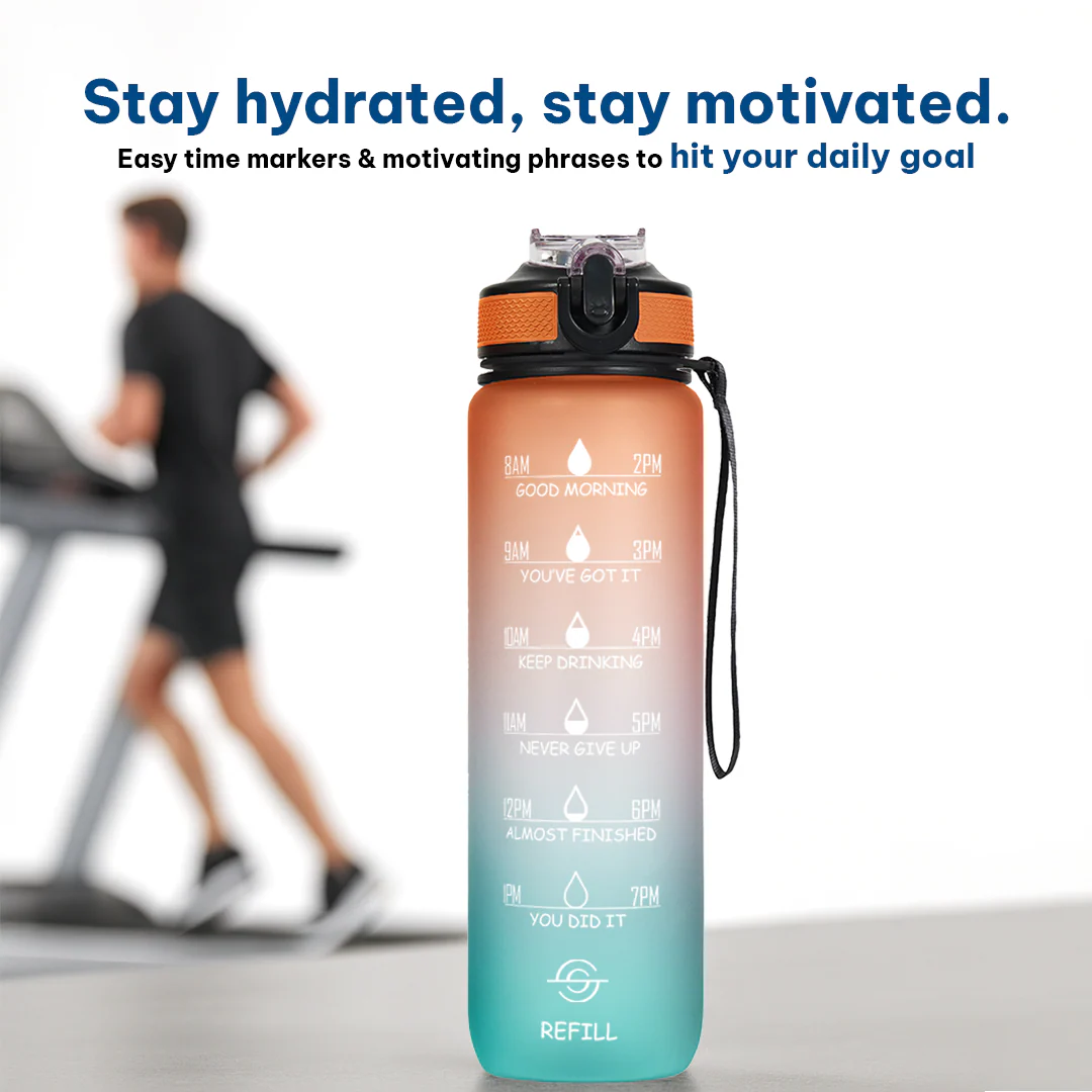 Motivational Water Bottle (100%BPA Free Tritan) - Image 89
