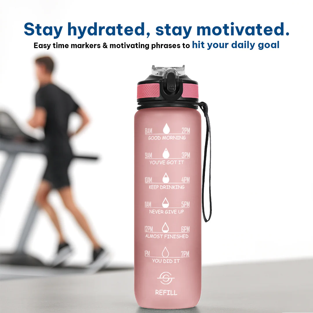 Motivational Water Bottle (100%BPA Free Tritan) - Image 92