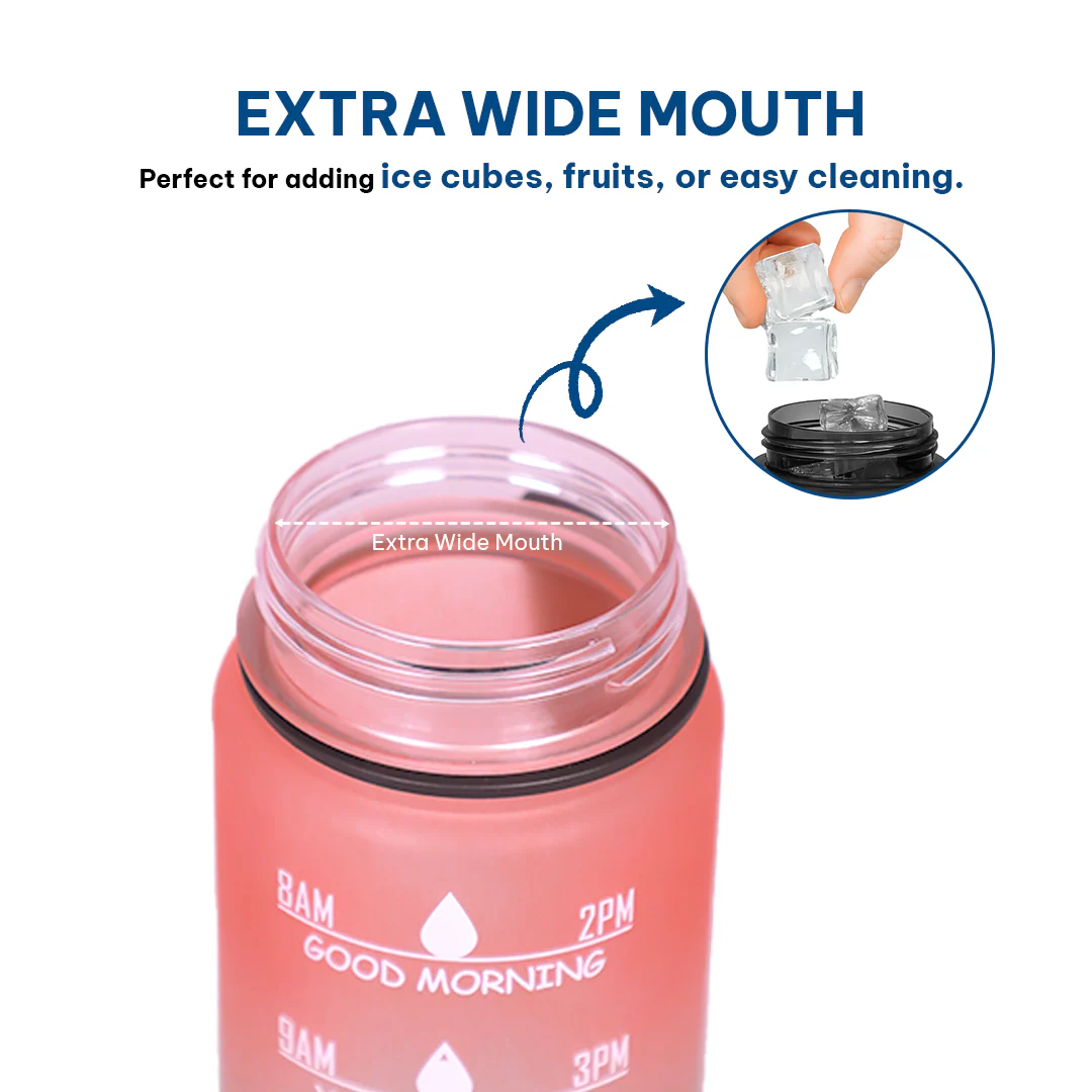 Motivational Water Bottle (100%BPA Free Tritan) - Image 93